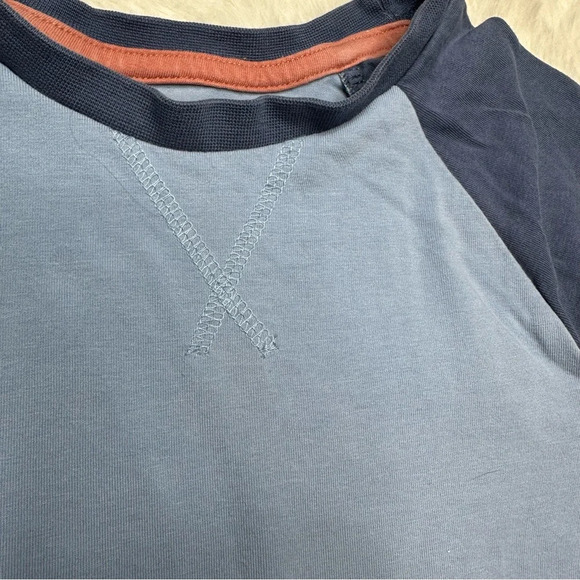 Tommy Bahama Long Sleeved Raglan Shirt Blue Size 6 - Picture 5 of 16